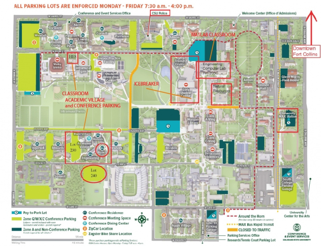 Csueb Campus Map Csueb Campus Map Image Colorado State U Launches within Colorado State Campus Map
