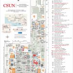 Csun Maps | California State University, Northridge For California State University Map