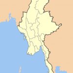 Dams In Myanmar   Wikipedia Throughout Map Of Myanmar States And Regions