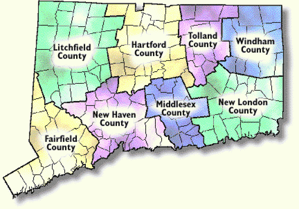 Decd: Connecticut Maps intended for Connecticut State Map With Counties And Cities