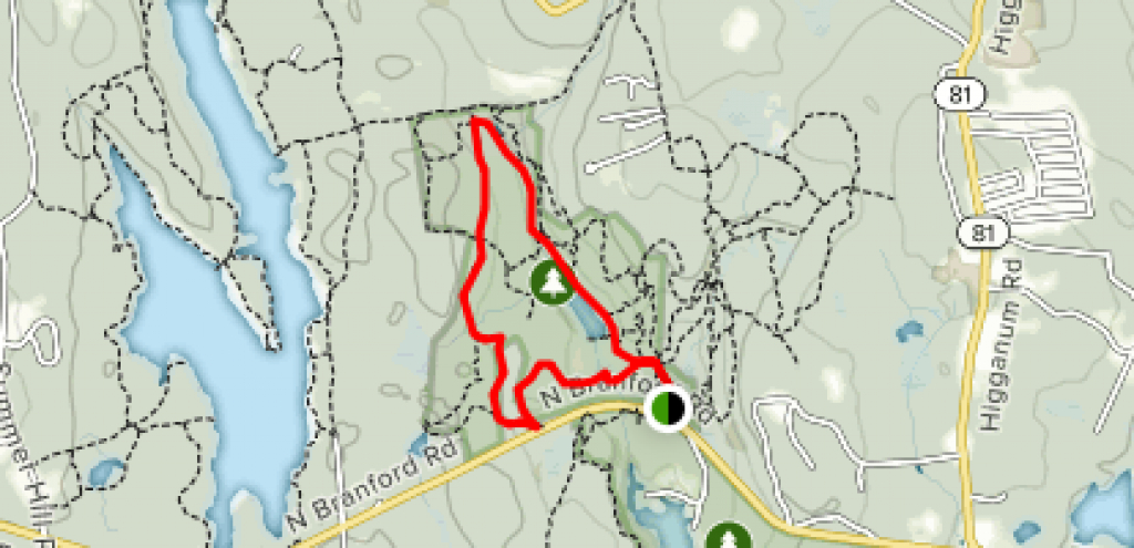 Deep Woods Trail - Connecticut | Alltrails with regard to Chatfield Hollow State Park Trail Map
