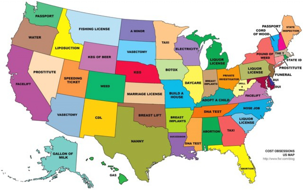 Desire Map Of The 50 States pertaining to Map Of All 50 States