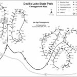 Devils Lake Camping Info: Campground Descriptions And Maps Pertaining To Wisconsin State Campgrounds Map