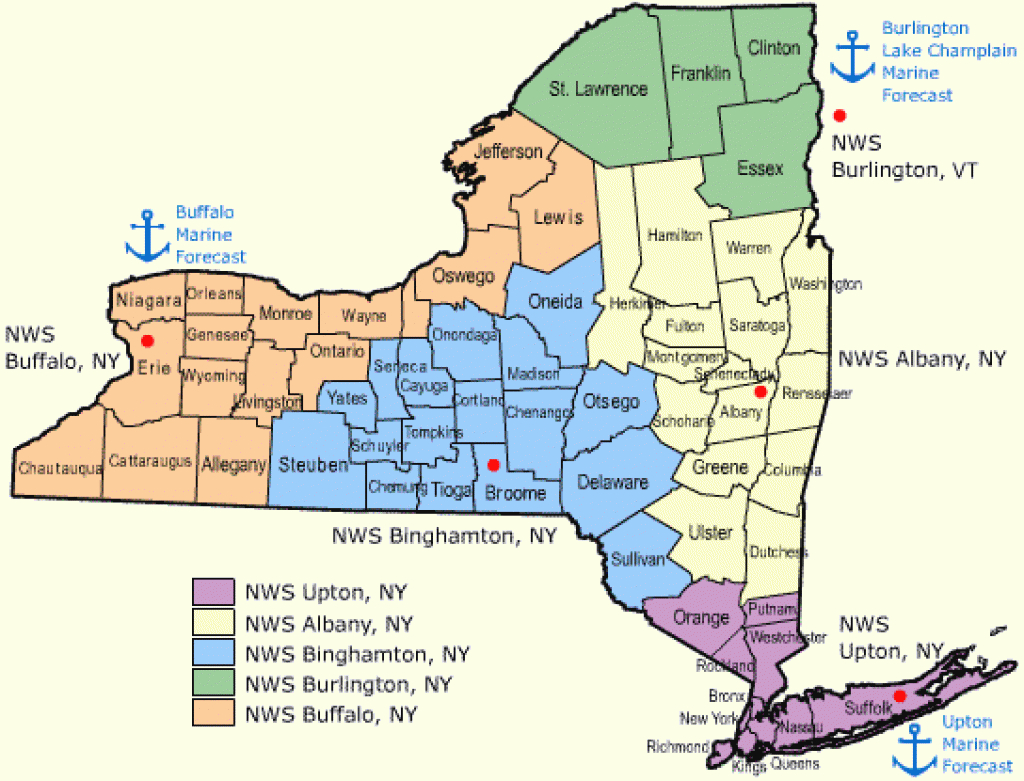 Dhses - Oem Weather regarding New York State Weather Map
