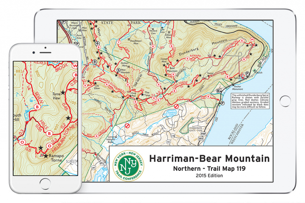Digital Trail Maps On Apple And Android Devices! | Trail Conference inside Fahnestock State Park Trail Map