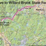 Directions To Willard Brook State Forest With Townsend State Forest Trail Map