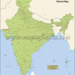 Districts Of India, India Districts Map For Map Of India With States And Cities Pdf