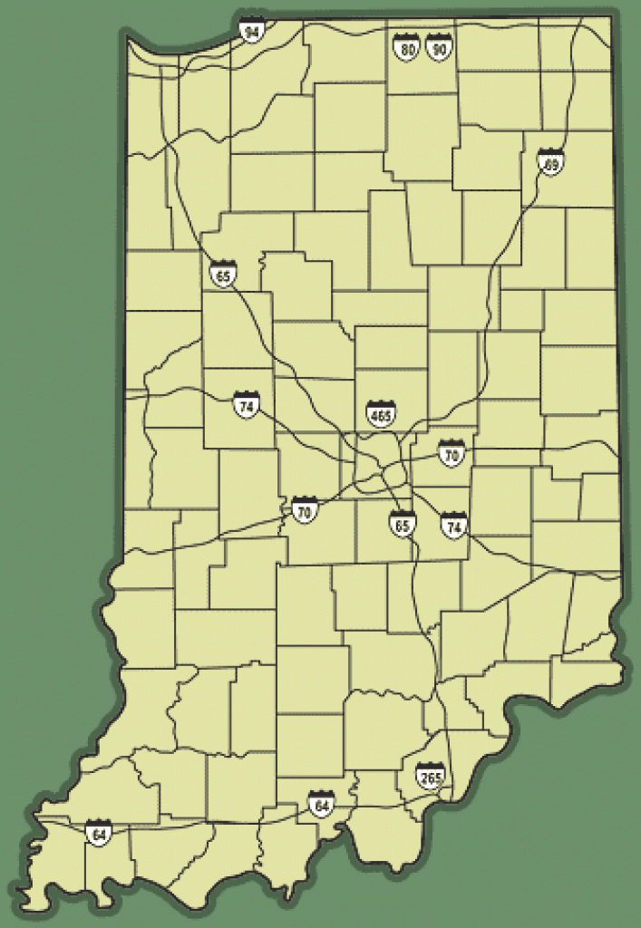 Dnr: Map Of Locations in Indiana State Park Lodges Map