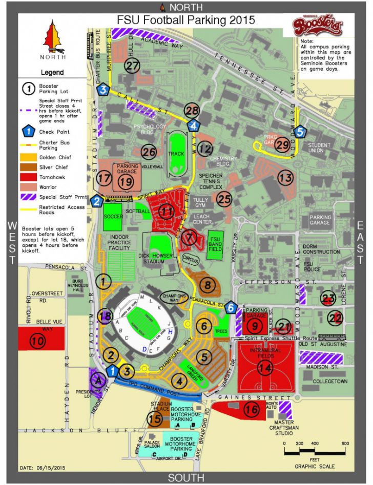 Doak Campbell Stadium Seating & Parking | Tallahassee Seminole Club For ...