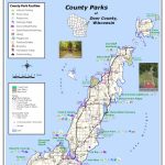Door County Park Map With Regard To Wisconsin State Campgrounds Map