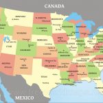 Download Free Us Maps Within North America Map With States And Capitals