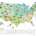 Download This Free Poster Of Famous U.s. Landmarks | Shareamerica Intended For Google Maps State Icons