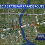 Downtown Construction Alters Iowa State Fair Parade Route In Iowa State Fair Map