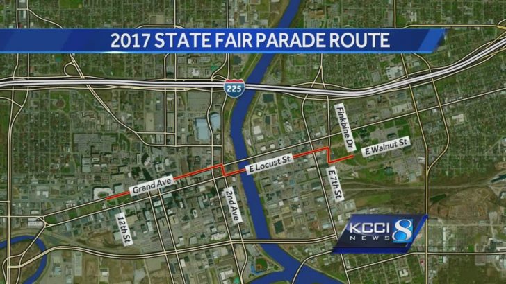 Iowa State Fair Map