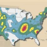Earthquake Hazard Maps Show How U.s. Shakes With Quakes    Sciencedaily Intended For Usgs Earthquake Map Washington State