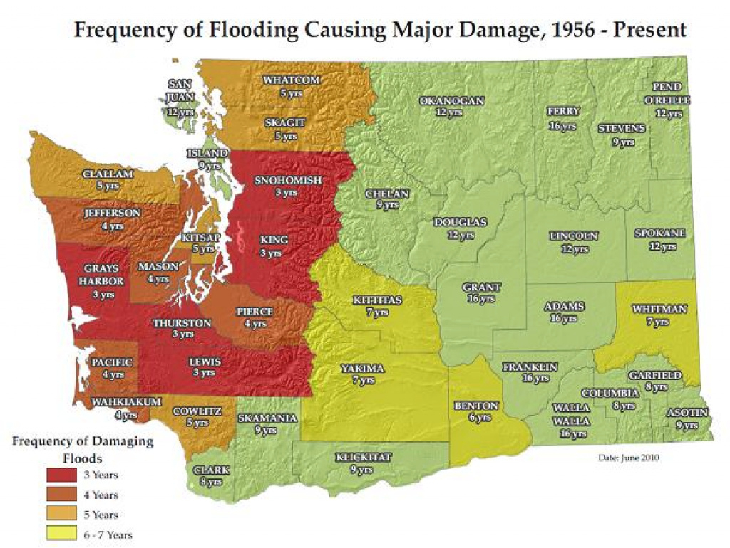 Earthquakes, Floods, &amp;amp; Ffrs Oh My! inside Washington State Flood Map
