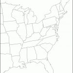 East Coast Of The United States Free Map, Free Blank Map, Free Intended For Blank Map Of East Coast States