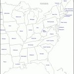 East Coast Of The United States : Free Map, Free Blank Map, Free Throughout Blank Map Of East Coast States