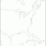 East Coast Of The United States Free Maps Blank In Outline Map Regarding Blank Map Of East Coast States
