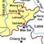 Eastern Shan State, Kyaing Tong, Tachileik, Hilltribe Villages Tours In Eastern Shan State Map