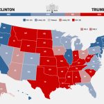 Election 2016: 7 Maps Predict Paths To Electoral Victory | Time With Trump Support By State Map