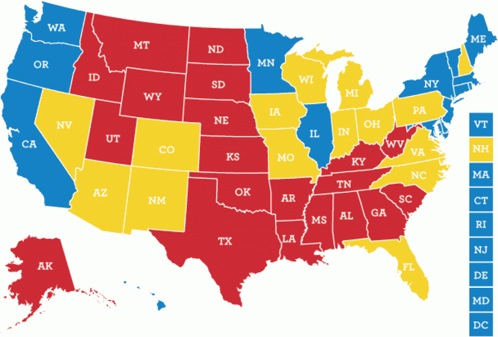 Electoral Map - Election Center 2012 - Elections &amp;amp; Politics From Cnn for Republican States Map