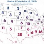 Electoral Votesstate Map | Holiday Map Q | Holidaymapq ® Within Electoral Votes By State Map
