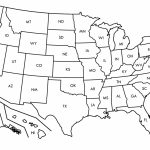 Empty Us Map Az Zip Code Map Regarding Empty 50 States Map