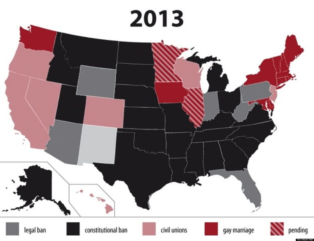 Equality | Brian&amp;#039;s Blog V2 inside Map Of States Legalized Gay Marriage