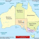 Facts About Australia   The Australian States For Australian States And Territories Map