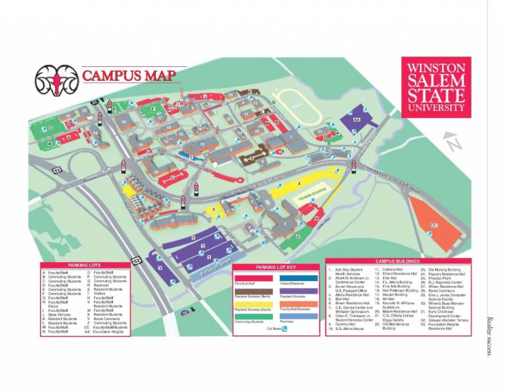 Ferris State University Campus Map