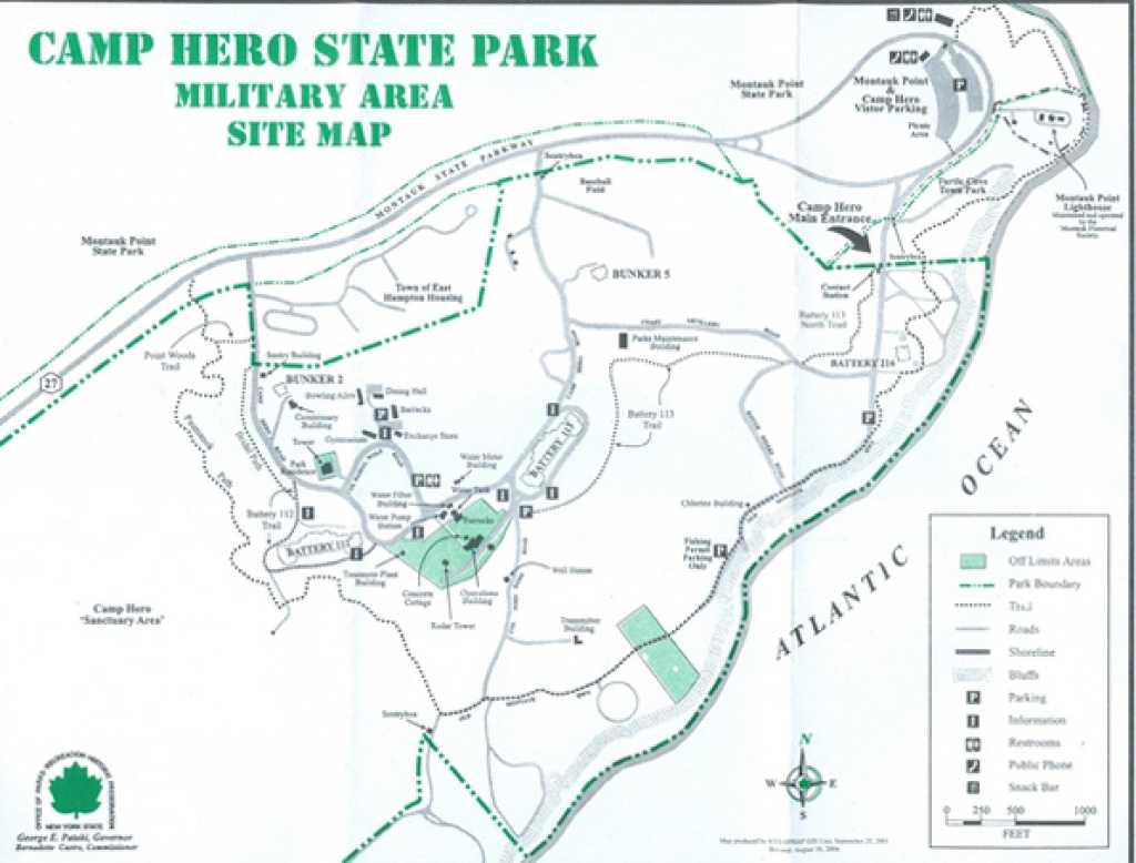 Family Fun At Camp Hero State Park - Montauk - 27East regarding Montauk State Park Camping Map