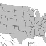 File:blank Map Of The United States   Wikimedia Commons For Blank State Map