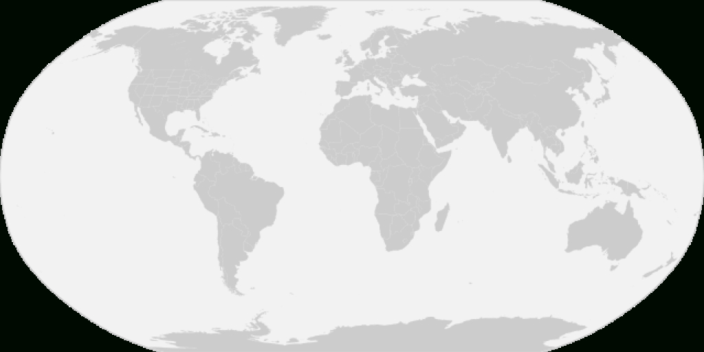File:blank World Map With Us States Borders.svg - Wikimedia Commons with regard to Map Of The World With Us States