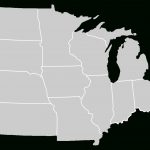 File:blankmap Usa Midwest.svg   Wikimedia Commons Pertaining To Blank Map Of Midwest States