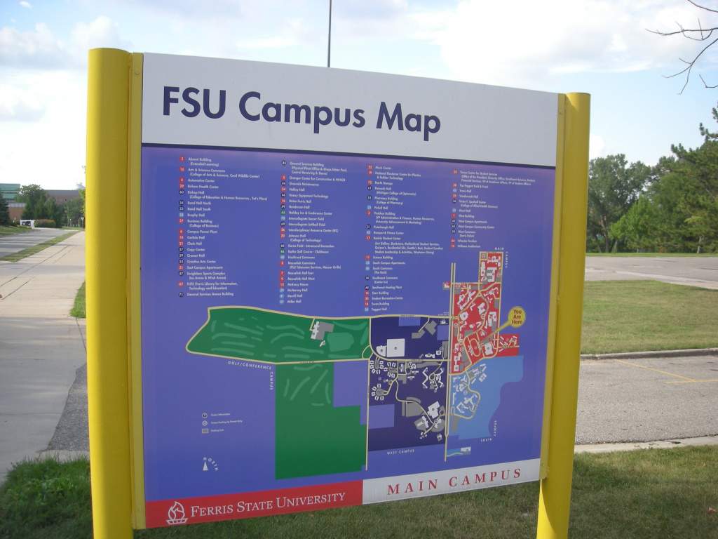 File:ferris State University August 2010 04 (Campus Map) in Ferris State University Campus Map