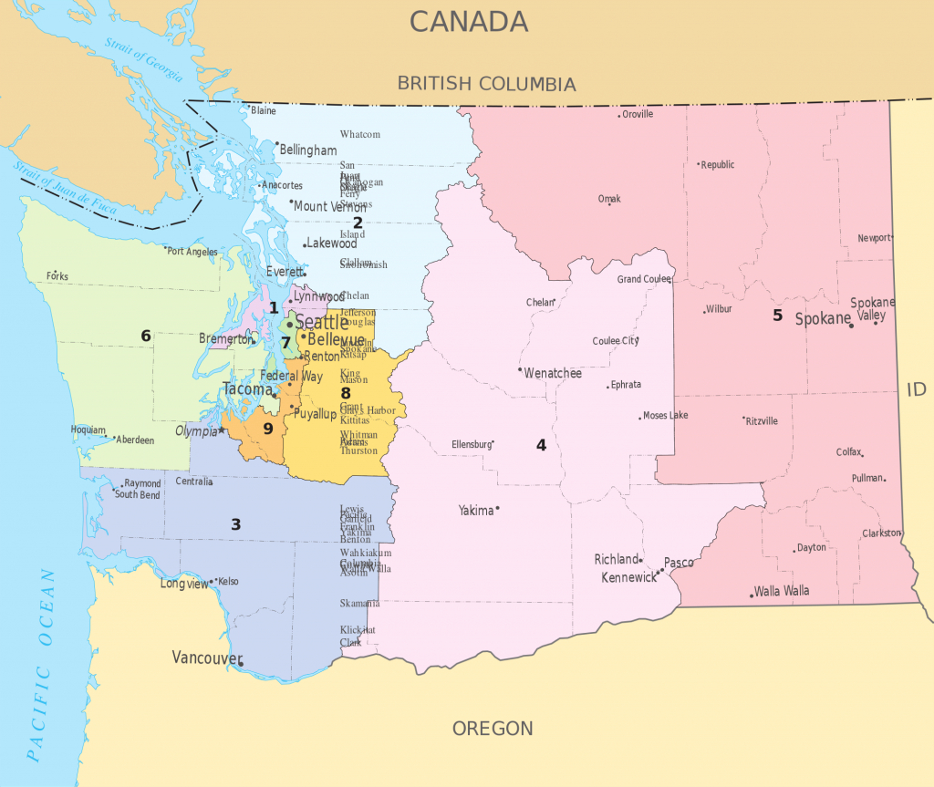 File:united States House Of Representatives, Washington District Map throughout Washington State House Of Representatives District Map