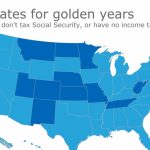 Finding A Tax Friendly State For Retirement | Accounting Today Throughout States With No Income Tax Map