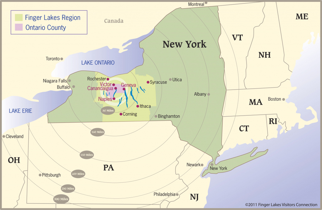 Finger Lakes Maps | Trip Planning | Visit Finger Lakes in New York State Landmarks Map