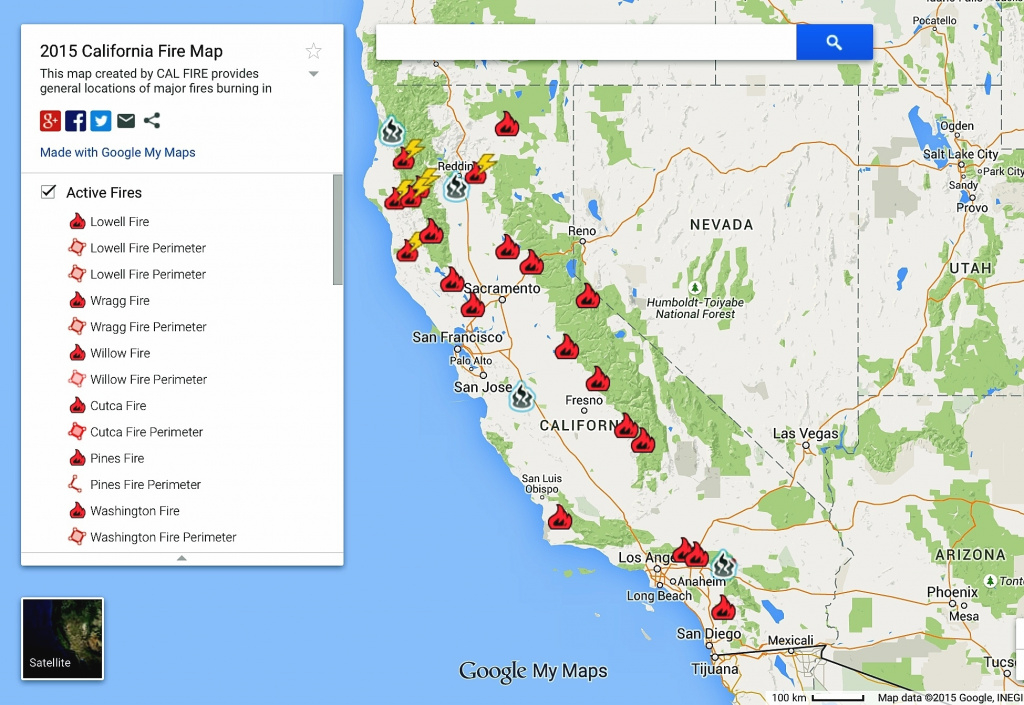 Fire California State Map Fire In California Today Map Cool Fires In regarding California State Fire Map