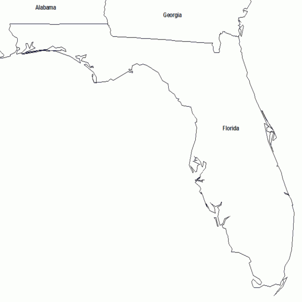 Florida Printable Map | Florida Map - Map Of Florida - Florida State intended for Florida State Map Printable