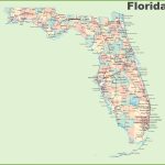 Florida Road Map With Cities And Towns Throughout Florida State Map Printable