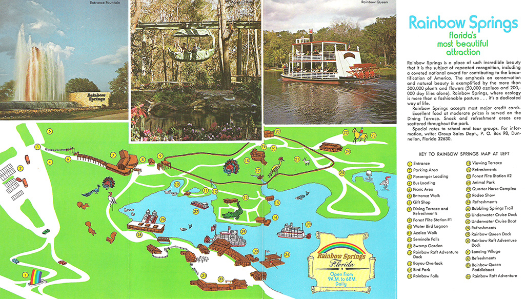 Florida Springs Protection | Florida Hikes! throughout Rainbow Springs State Park Campground Map