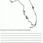 Florida State Map Pertaining To Florida State Map Printable