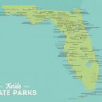 Florida State Parks Map 18X24 Poster | Etsy With Florida State Parks Map