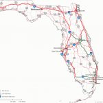 Florida State Road Map And Travel Information | Download Free Pertaining To Florida State Map Printable
