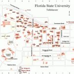 Florida State University Map   Florida State University • Mappery In Florida State Colleges Map