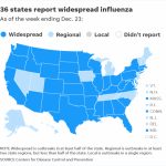 Flu Cases Widespread In 36 States, Cdc Reports Throughout Washington State Flu Map