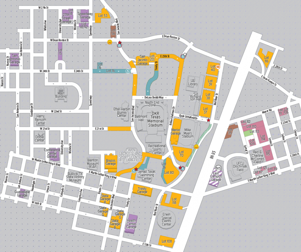 Football Parking 2018 | Parking &amp;amp; Transportation | The University Of with regard to Wichita State Parking Map