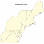 Free Blank Outline Map Of Us Blank Map Of Northeast Us Within In Outline Map Northeast States